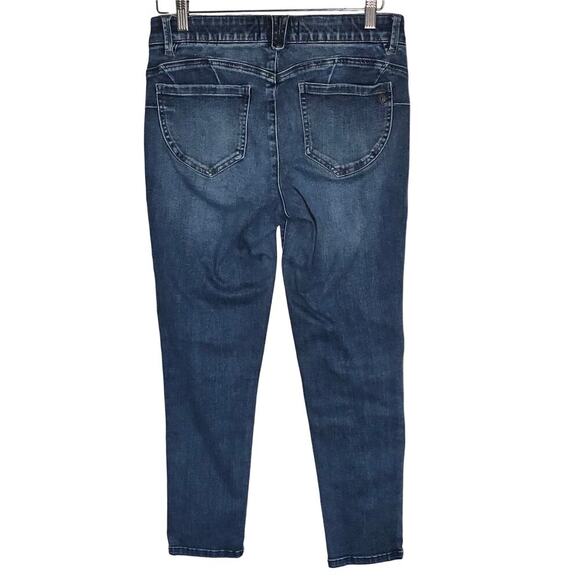 Democracy‎ "Ab"solution Distressed Denim Jeans 6 Blue Casual Stretch - Picture 6 of 7